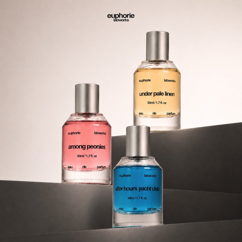 Euphorie Labworks Fragrance Collection Campaign